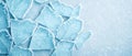 Frozen ice texture with frost patterns Royalty Free Stock Photo