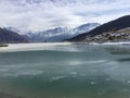 Frozen lake , Auli , Uttarakhand , Incredicle india
