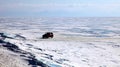 Frozen Lake Baikal Royalty Free Stock Photo