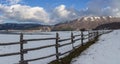 Frozen lake laceno