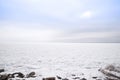 Frozen lake superior Royalty Free Stock Photo