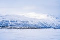 Lake Tornetrask in Abisko, Sweden Royalty Free Stock Photo