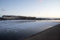Frozen Lakes In Copenhagen on an winter afternoon