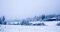Frozen landscape Royalty Free Stock Photo