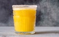 Frozen Mango Margarita cocktail Royalty Free Stock Photo