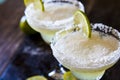 Frozen margaritas Royalty Free Stock Photo