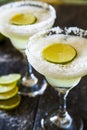 Frozen margaritas Royalty Free Stock Photo