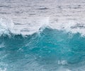 Frozen motion of ocean waves off Hawaii Royalty Free Stock Photo