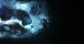 Frozen Nebula in Space Full 4K Loop Background