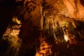 Frozen Niagara, Mammoth Cave National Park, USA Royalty Free Stock Photo