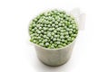 Frozen peas Royalty Free Stock Photo