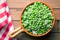 Frozen peas Royalty Free Stock Photo