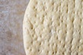 Frozen pizza dough Royalty Free Stock Photo