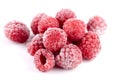 Frozen Raspberries Royalty Free Stock Photo