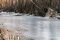 Frozen river