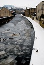 A Frozen River Aire, Skipton