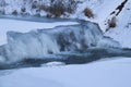 Frozen river