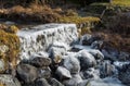 Frozen River in Timau, North East Italy