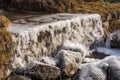 Frozen River in Timau, North East Italy