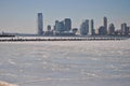 Frozen river in the united states