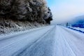 Frozen darkness road
