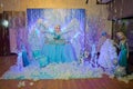 Frozen`s magic in a Candy Bar . Frozen Party Birthday Ideas for Candy Bar . Baku, Azerbaijan . 16.12.2018