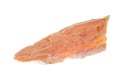 Frozen salmon filet isolated on white background. S Royalty Free Stock Photo