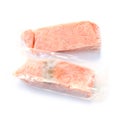 Frozen Salmon Fillets Royalty Free Stock Photo