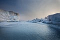 Frozen sea Royalty Free Stock Photo