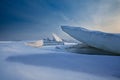 Frozen sea Royalty Free Stock Photo