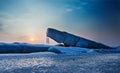 Frozen sea Royalty Free Stock Photo