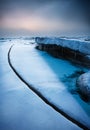 Frozen sea Royalty Free Stock Photo
