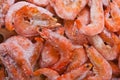 Frozen shrimps