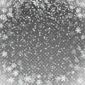 Frozen snow-covered vector frame for decorating winter pictures and photos