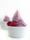 Frozen Soft-Serve Yogurt Royalty Free Stock Photo