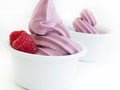 Frozen Soft-Serve Yogurt Royalty Free Stock Photo