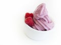 Frozen Soft-Serve Yogurt Royalty Free Stock Photo