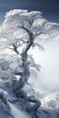 Frozen In Space: Capturing The Beauty Of A Tree In A Blizzard