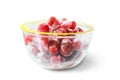 Frozen strawberries Royalty Free Stock Photo