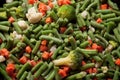 Frozen vegetables. Royalty Free Stock Photo