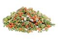 Frozen vegetables mix