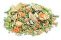 Frozen vegetables mix