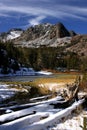 Virginia Lake in the High Sierra Royalty Free Stock Photo