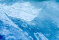 Frozen water, ice, texture, structure for the background Royalty Free Stock Photo