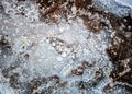 Frozen Water - Ice Texture Royalty Free Stock Photo