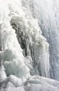 Frozen waterfall Royalty Free Stock Photo