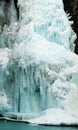 Frozen waterfall Royalty Free Stock Photo