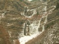 A Frozen Waterfall in Utah Winter Canyon