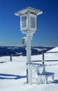 Frozen weather station