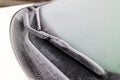 Frosty windscreen